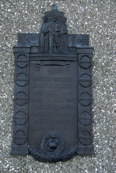 USMC plaque, Wellington