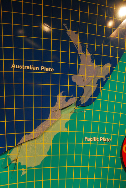 New Zealand formed at the junction of the Australian and Pacific plates