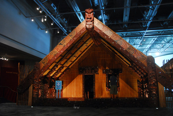 Te Papa - Maori meeting house