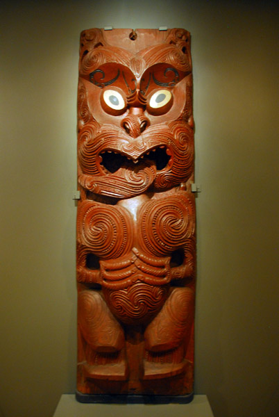 Te Papa - Maori wood carving