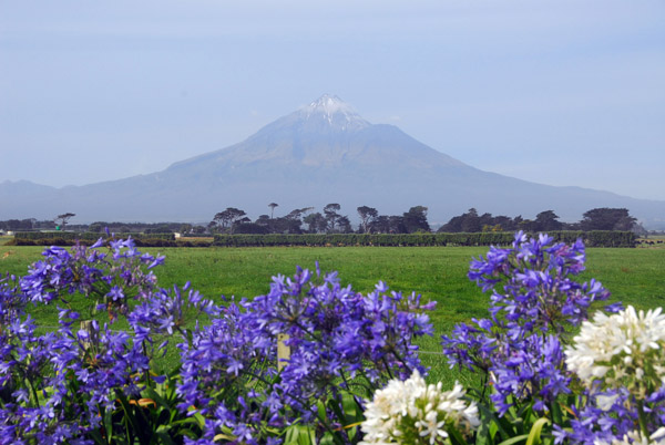 Mount Taranaki (Mount Egmont) last erupted in 1755