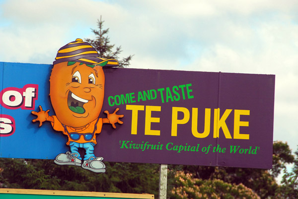 Come and taste Te Puke, Kiwi capital of the world