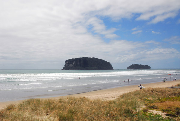 Beach at Whangamata