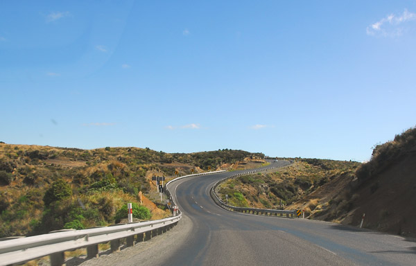 NZ Highway 1 south through the Rangipo Desert