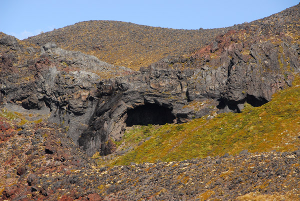 Volcanic rock formations on Mt Ruapehu