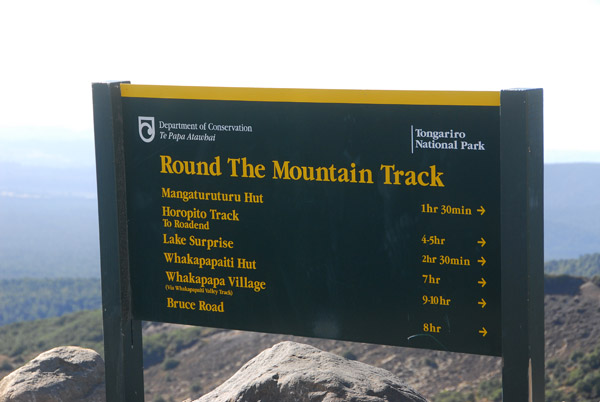 Round The Mountain Track, Tongariro National Park