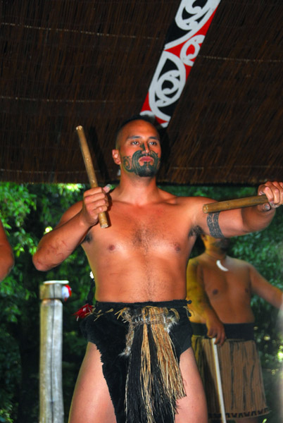 Cultural performance, Tamaki Maori Village