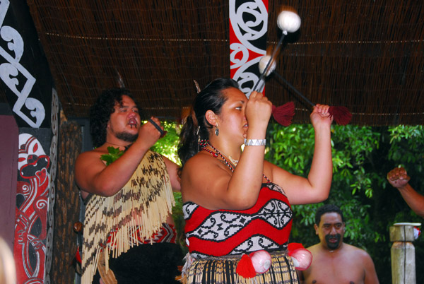 Cultural performance, Tamaki Maori Village