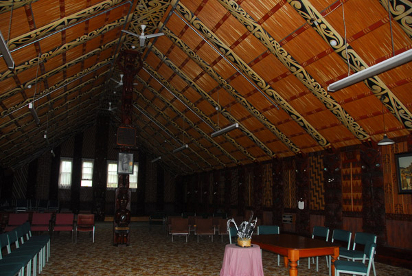 Meeting house, Whakarewarewa Thermal Village, Rotorua
