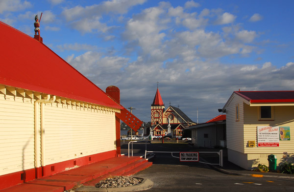 Ohinemutu, part of Rotorua with several interesting Maori buildings