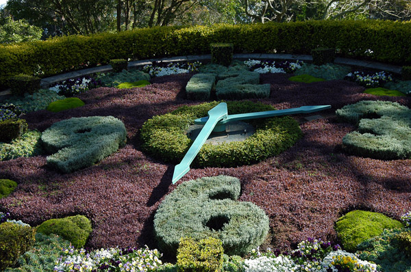 Floral clock, Albert Park, Auckland