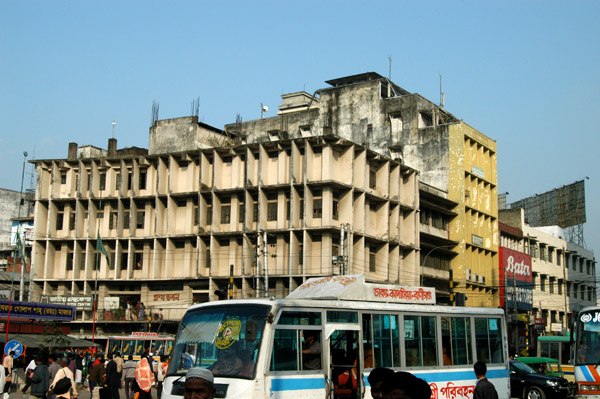 Busy Topkhana Road, Dhaka