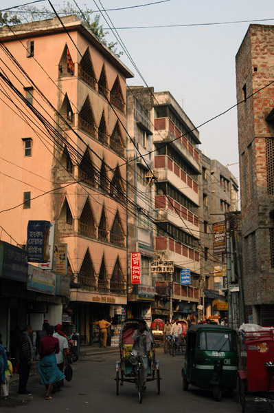 The road from Motijheel to Kamalapur, Dhaka