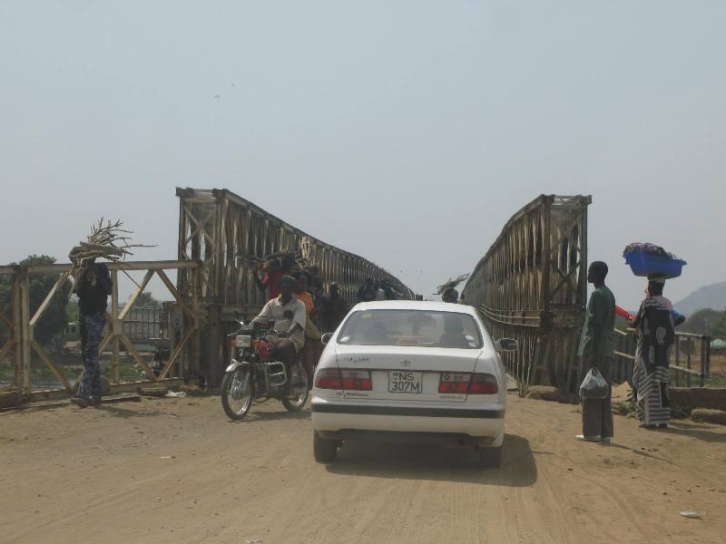 Juba Bridge - the only Nile crossing in all of Southern Sudan
