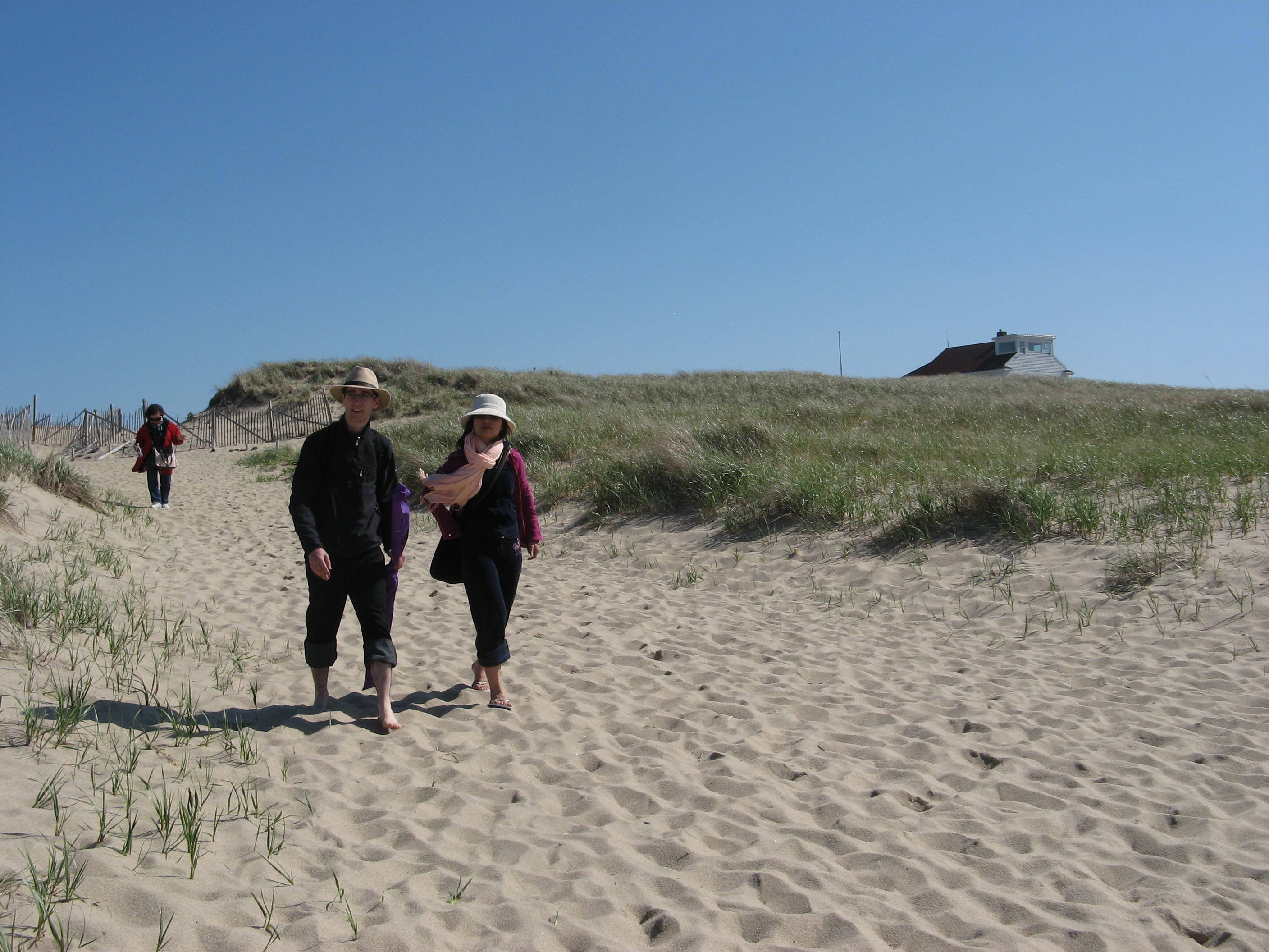 Walking to Race Point Beach