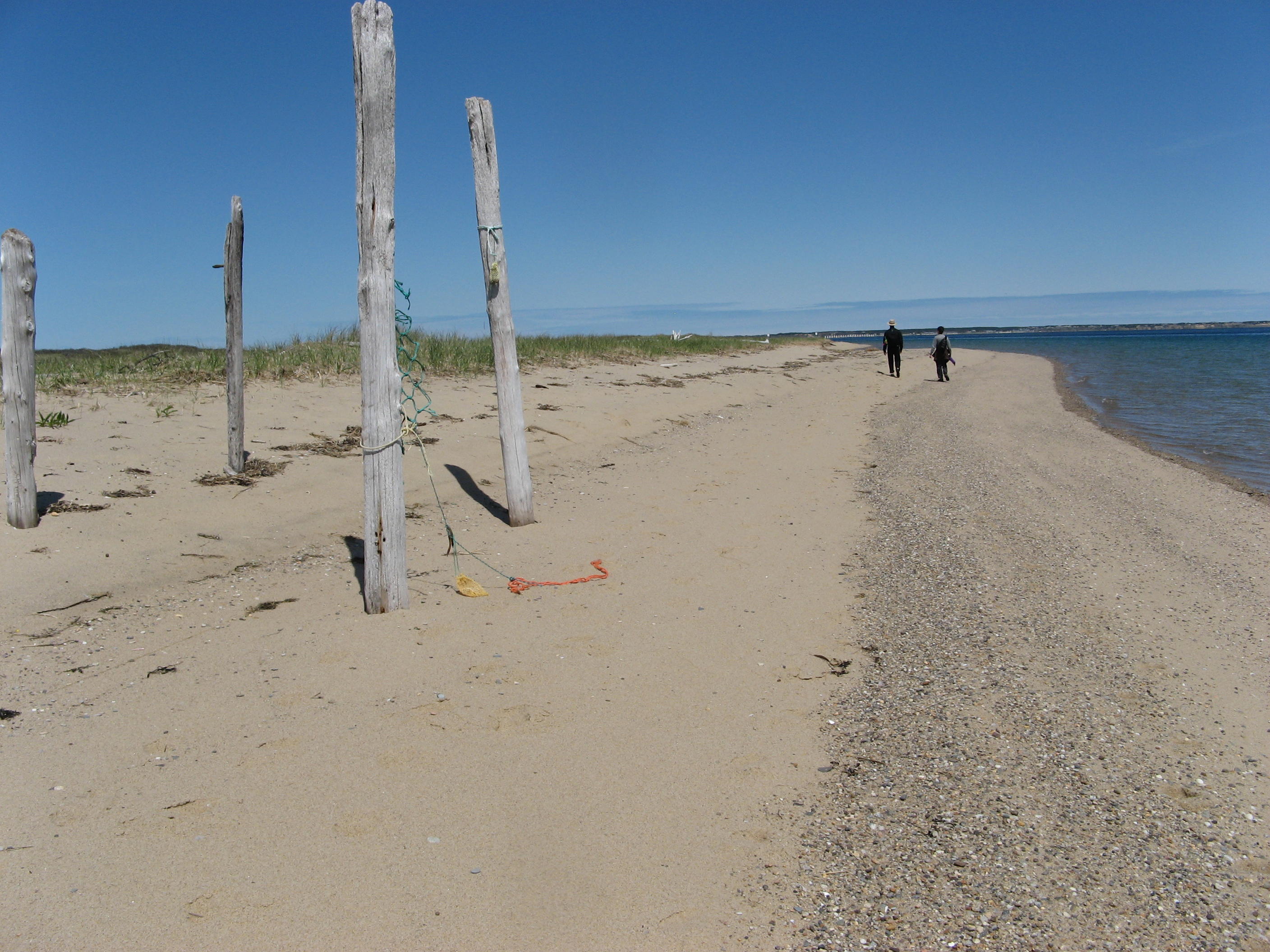 Walking to Long Point