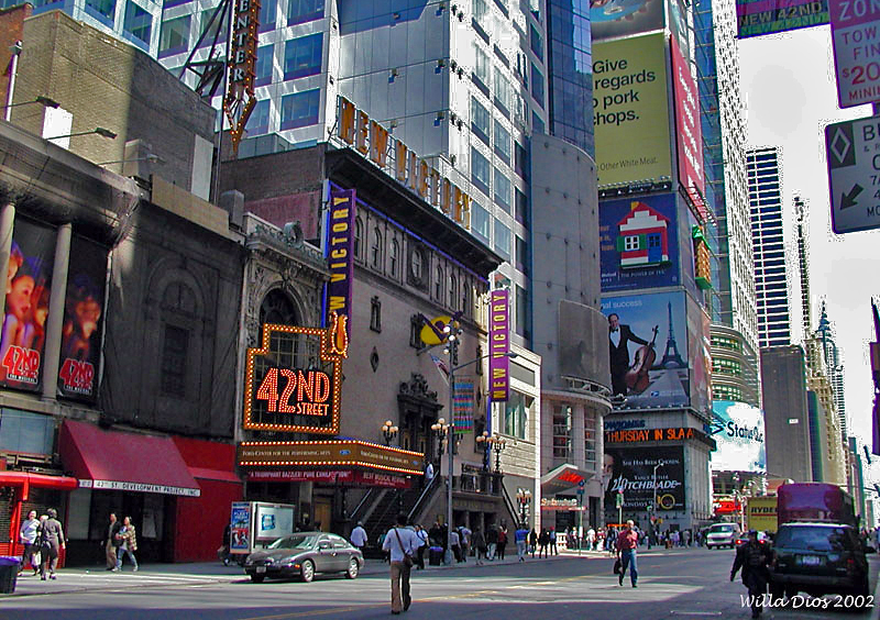 42nd Street On Times Square