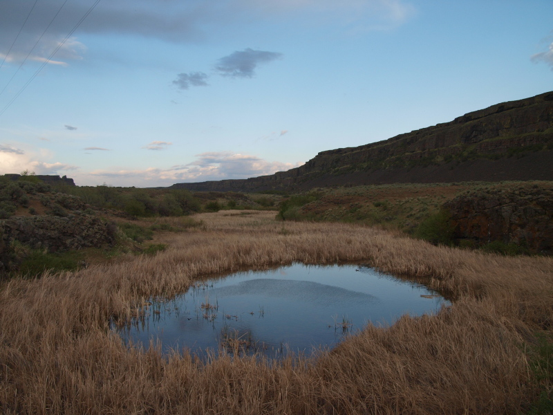 Hiking in the coulee