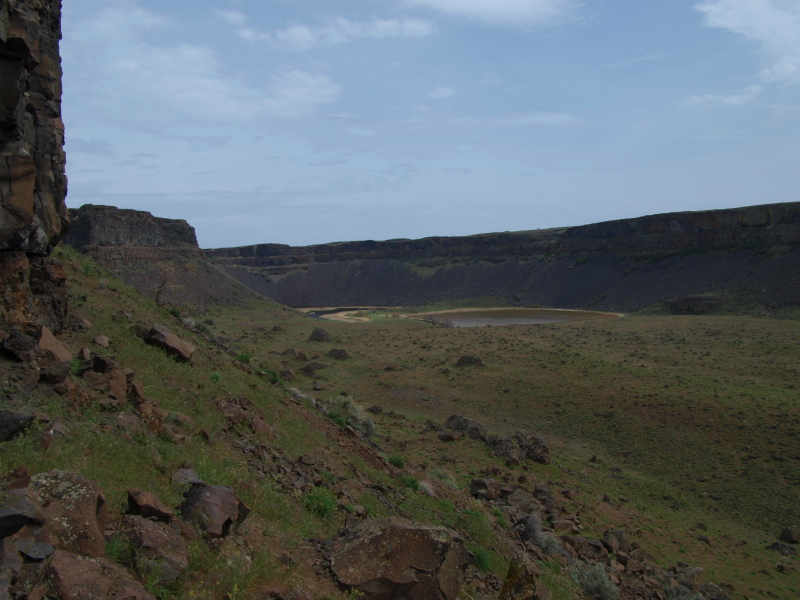 Hiking in the coulee