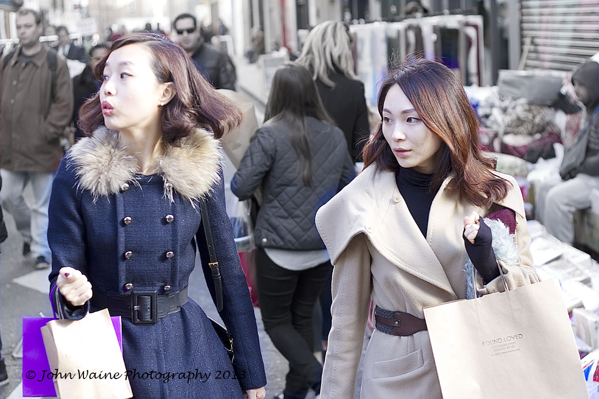 Girls Shopping