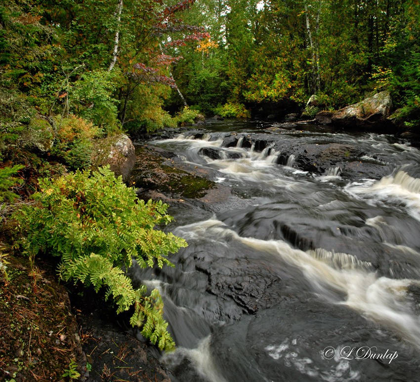 70.4 - Upper Temperance River (Autumn, Cascades, Square)