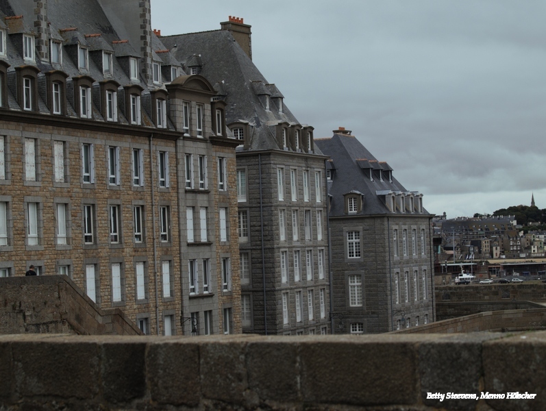 St. Malo - op de muur