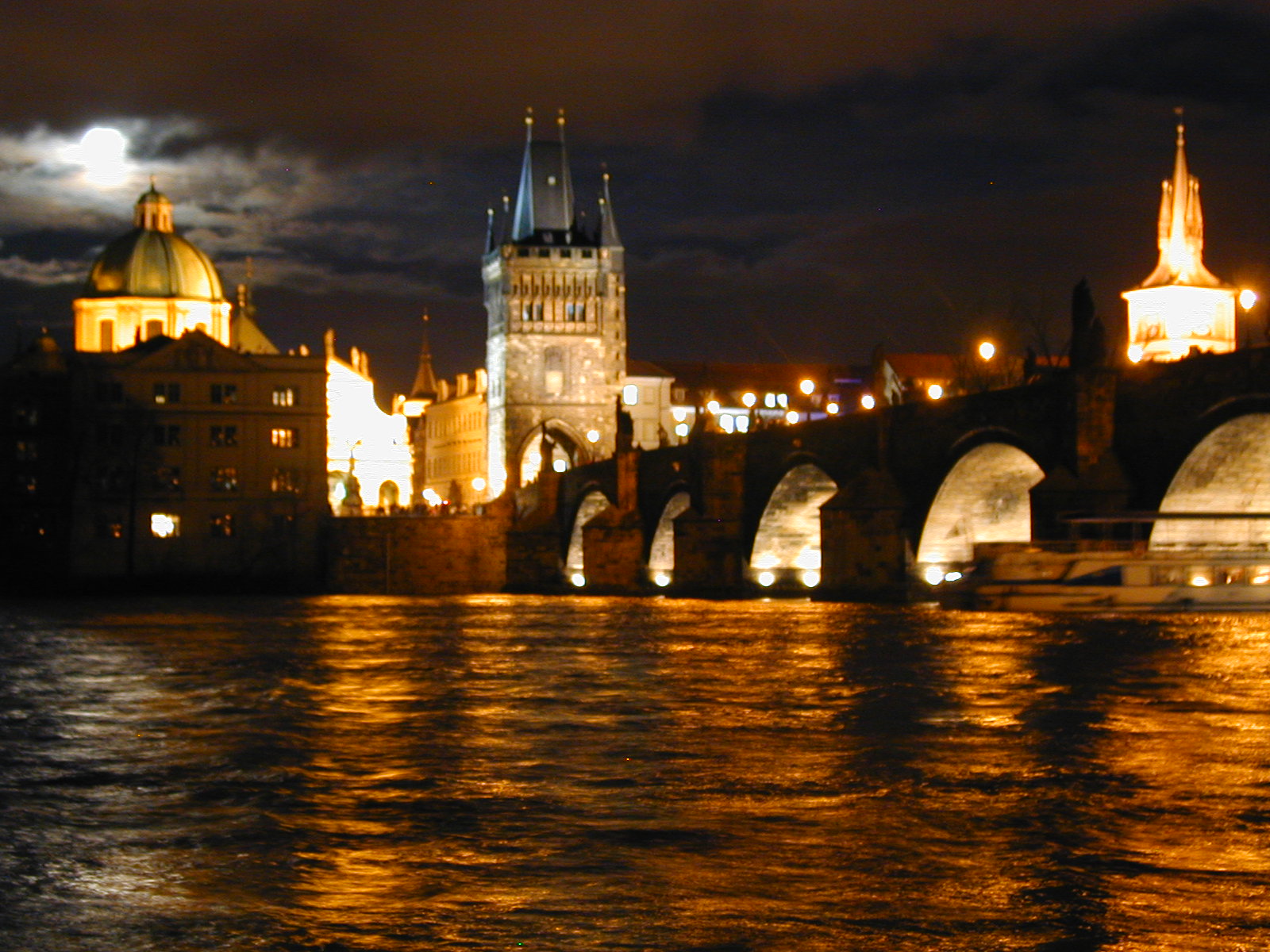 Charles Bridge from Kampa Park (3/21)
