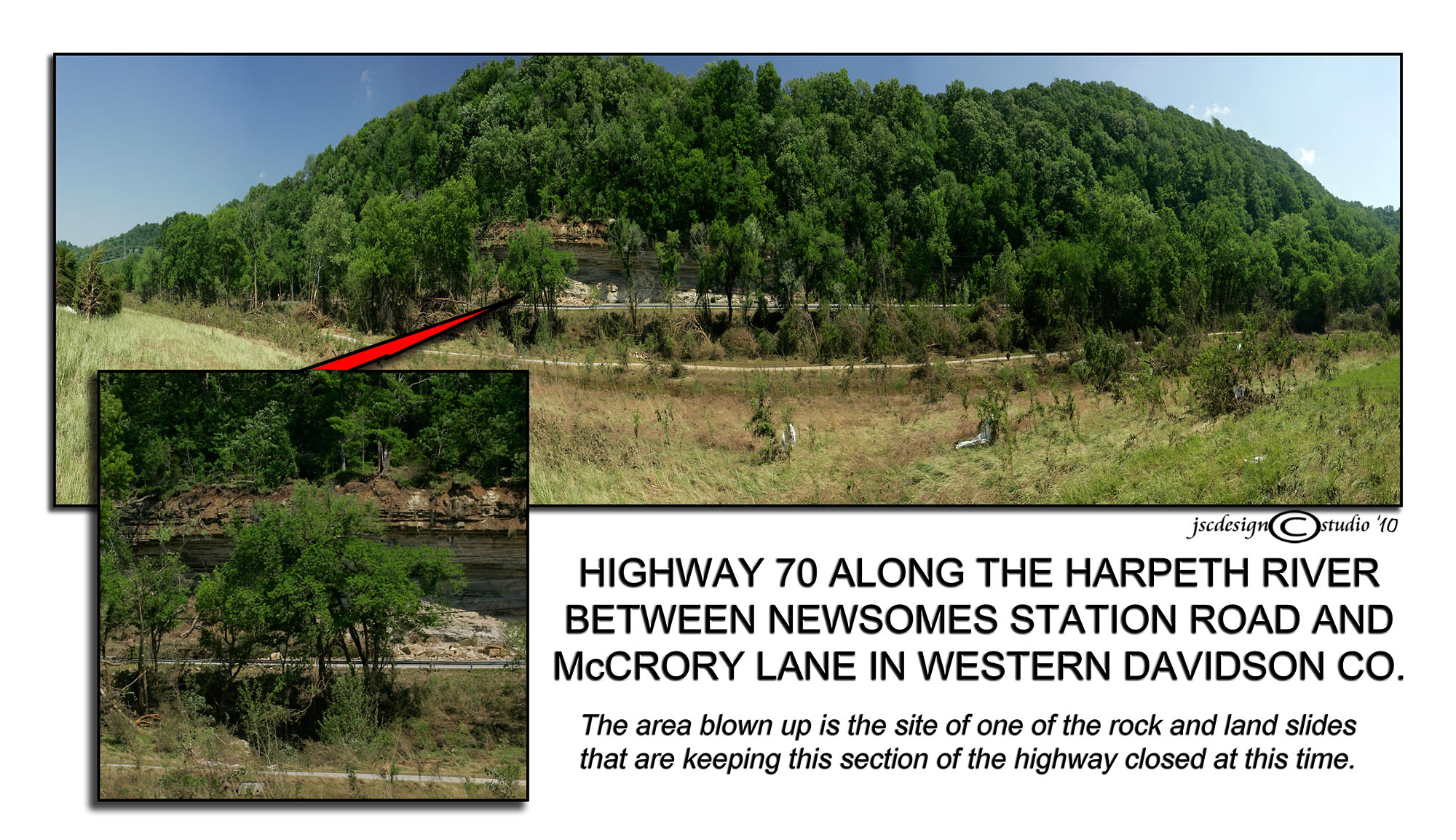 Closed Highway 70