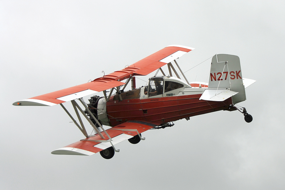 Biplane at Albany Airport