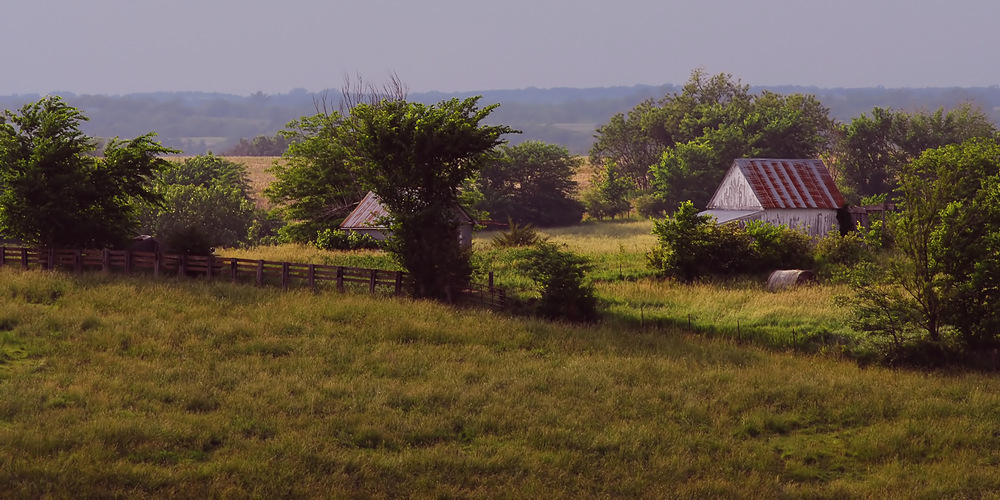 Farmstead in Special Light