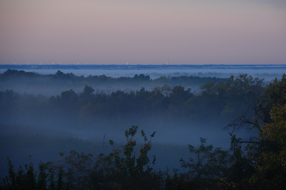 The Foggy Grand River Vallies