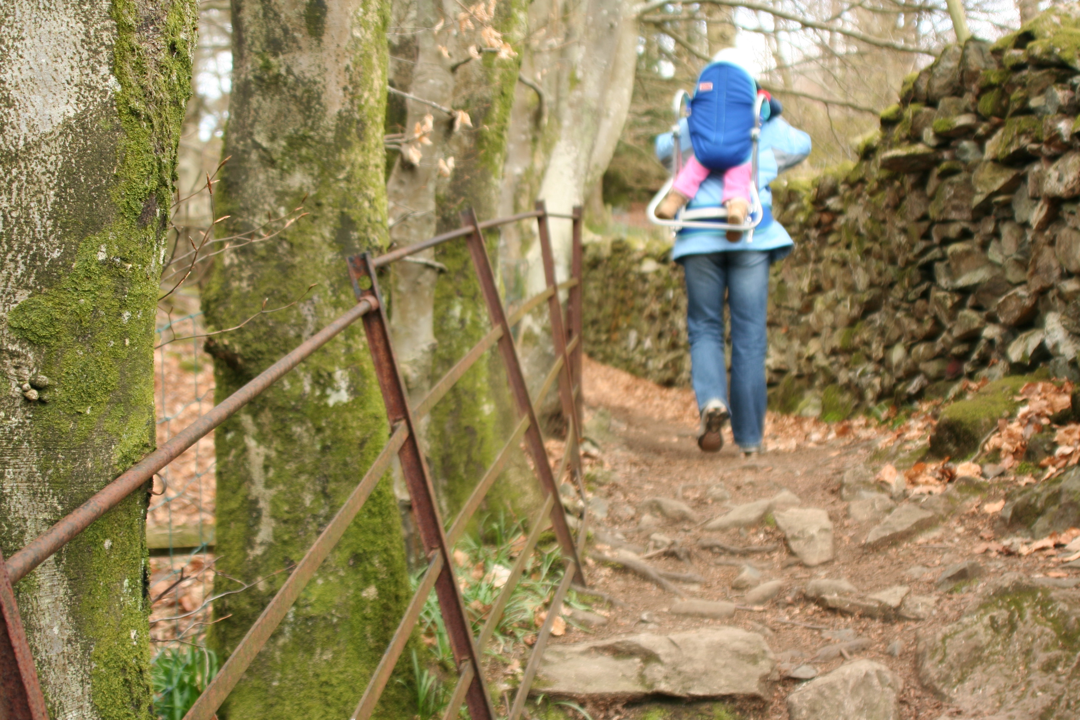 Katja and Lily on teh path.jpg