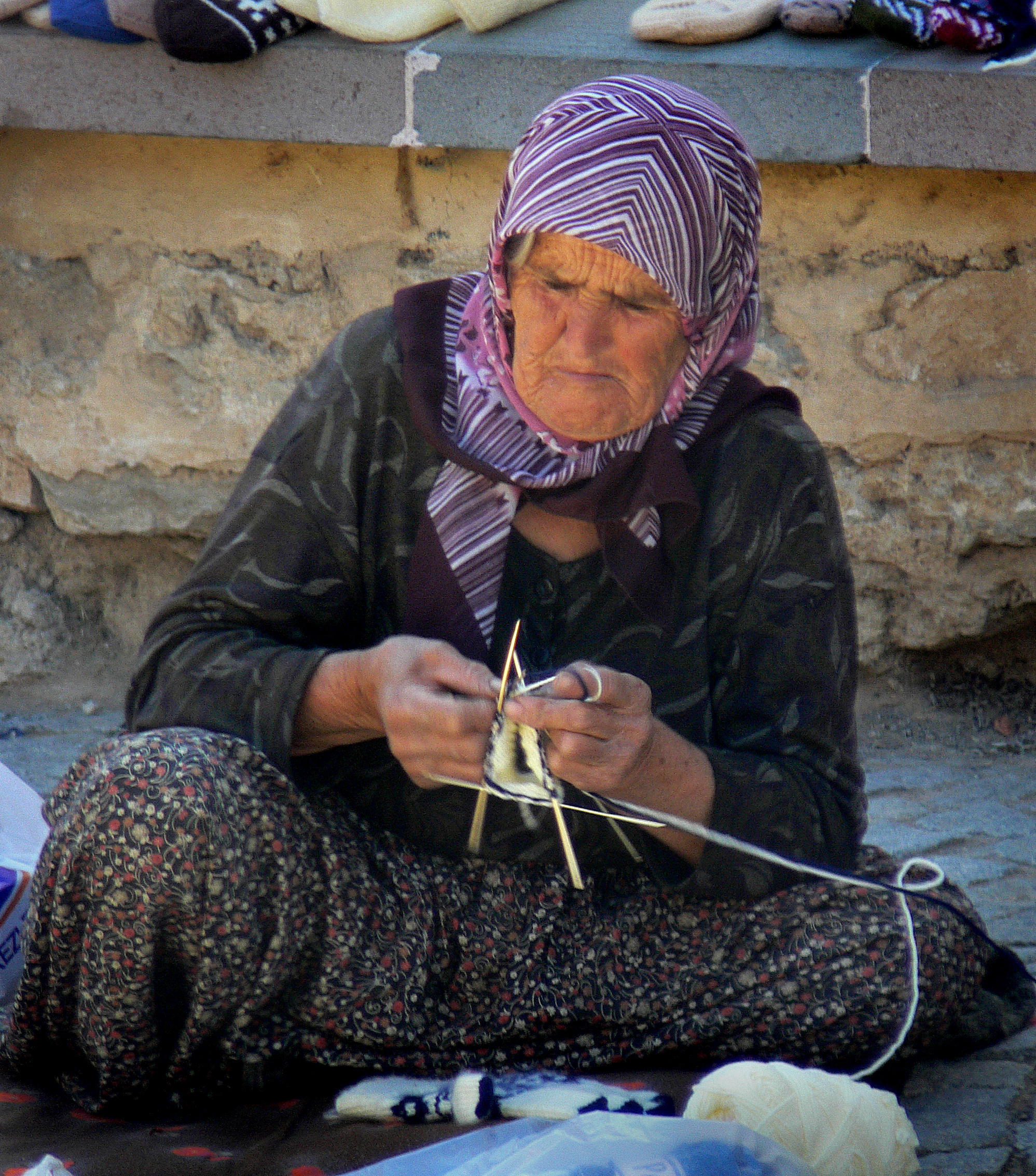 Woman  that made my hat.JPG