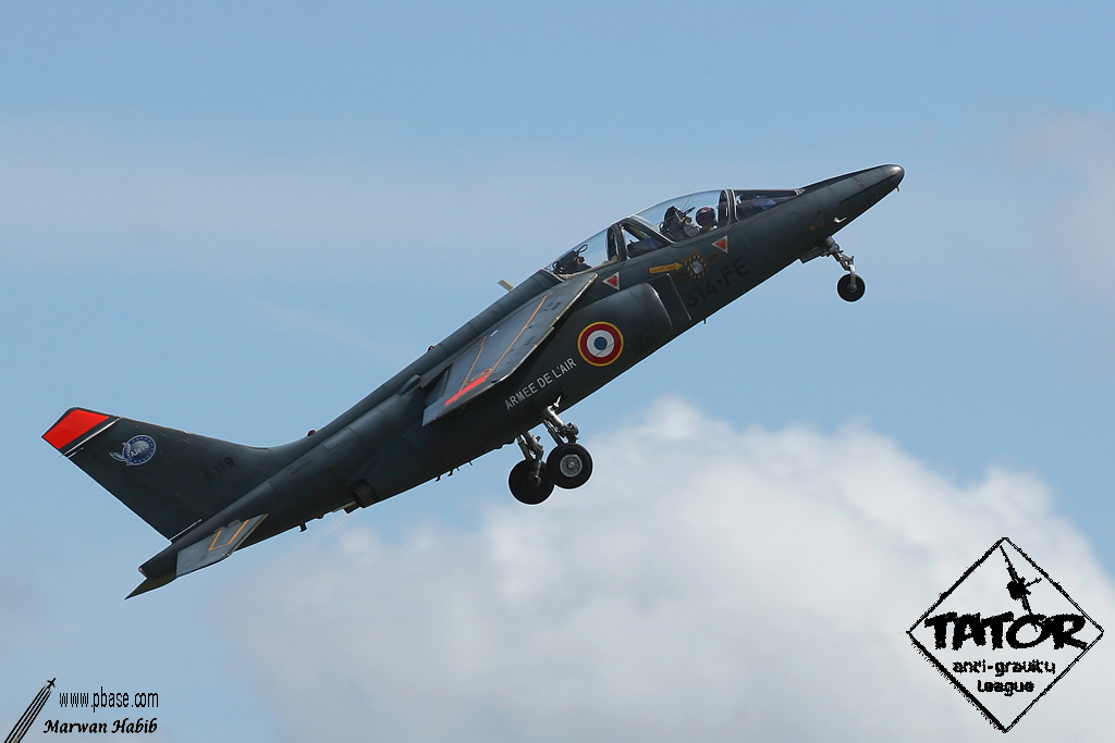 Vannes 2009 - Dassault-Dornier Alphajet Arme de lAir
