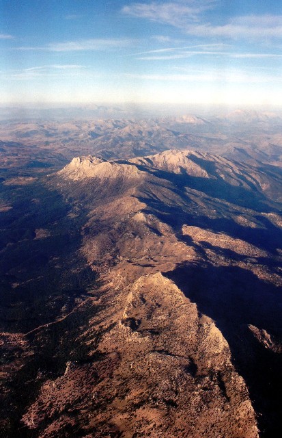 aerial landscape of southern Turkey