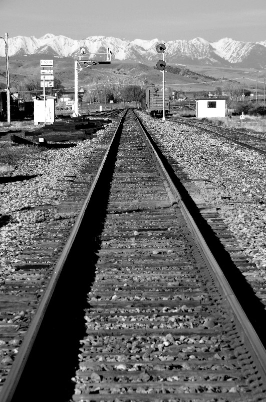 down the lines