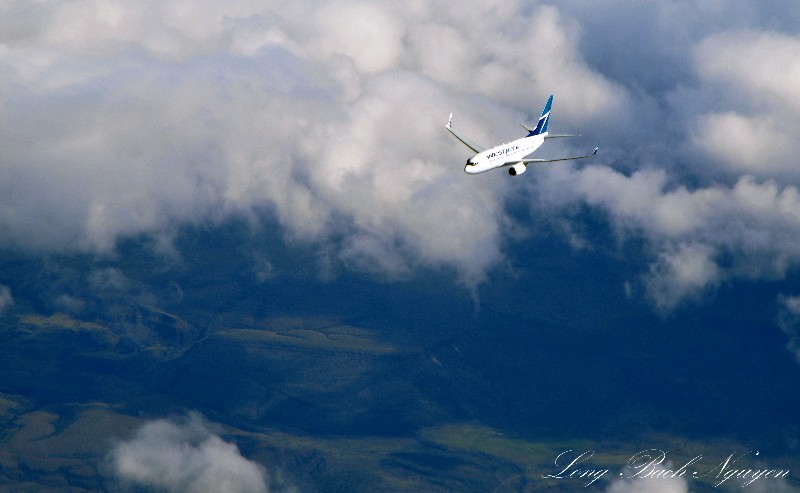 WestJet at 40000 feet