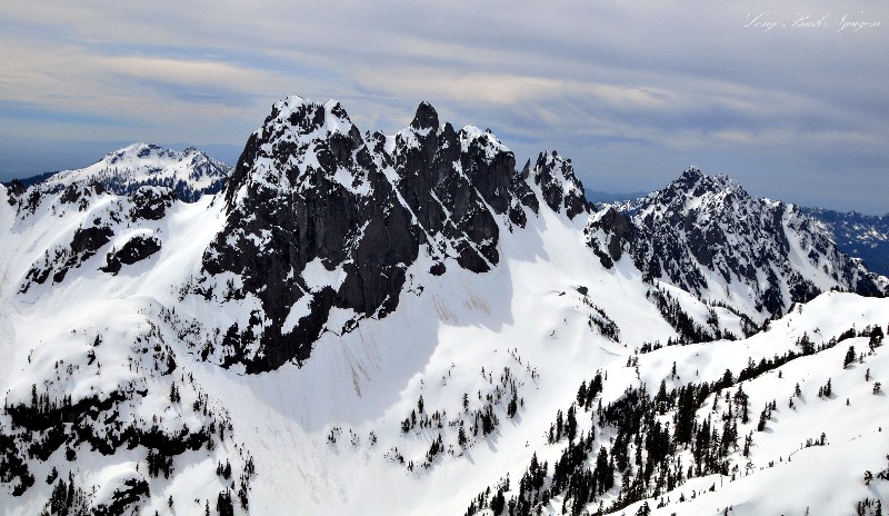 Mount Cruiser and Sawtooth Ridge