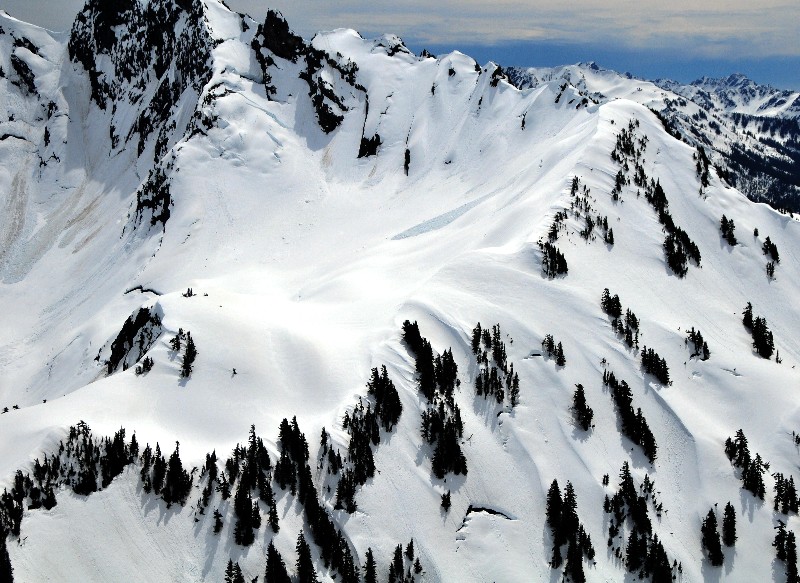 Glaciers on Mount Duckabush