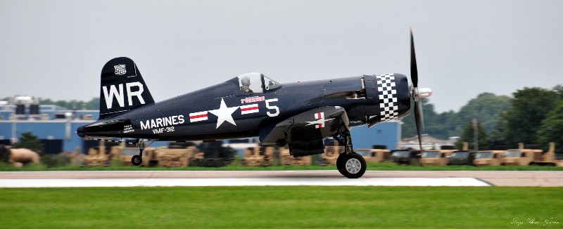 Corsiar takeoff run