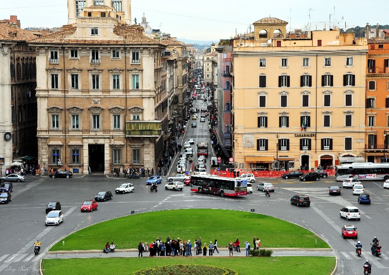 Piazza Venezia circle