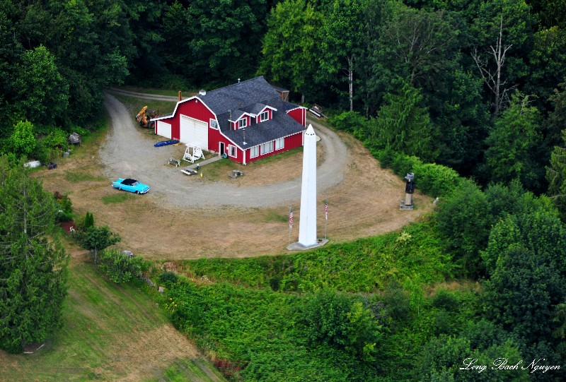 Washington Monument on Vashon Island WA