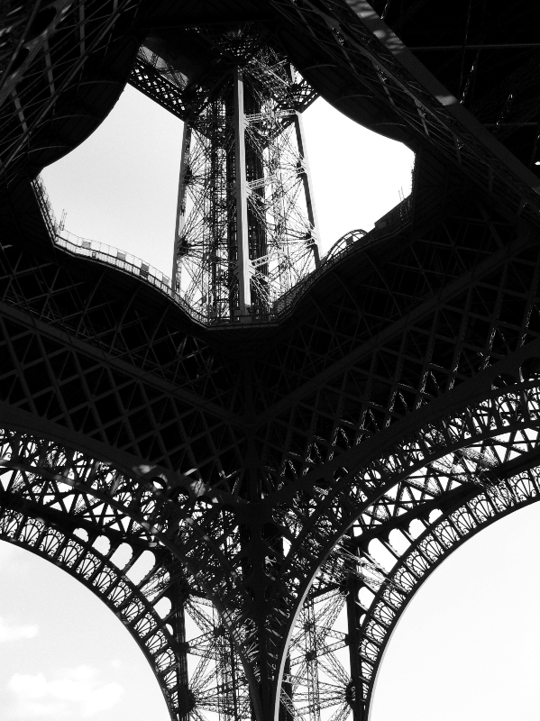 Observation deck at Eiffel Tower