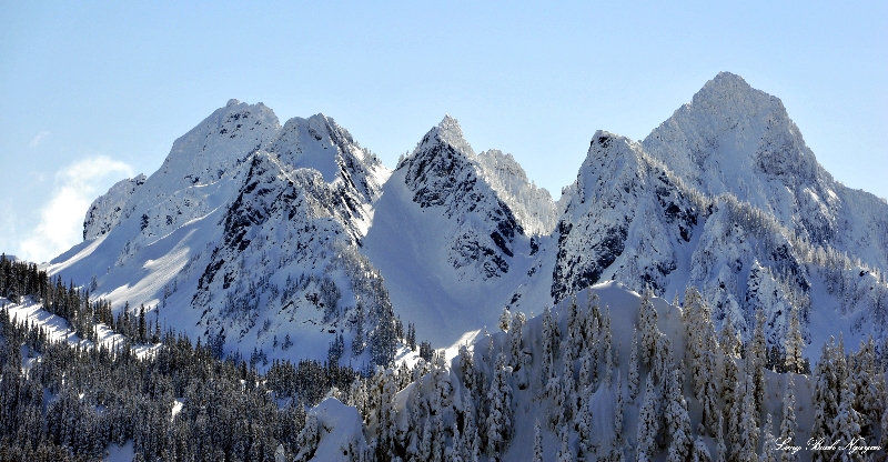 Kaleetan Peak, Chair Peak, Low Mountain, The Tooth, Denny Mountain