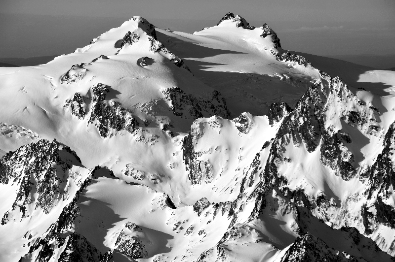 Mt Olympus and blue glacier