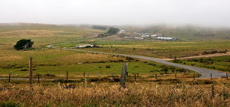 meandering to dairy farm