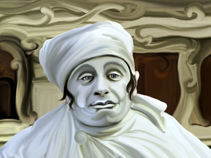 Man in White