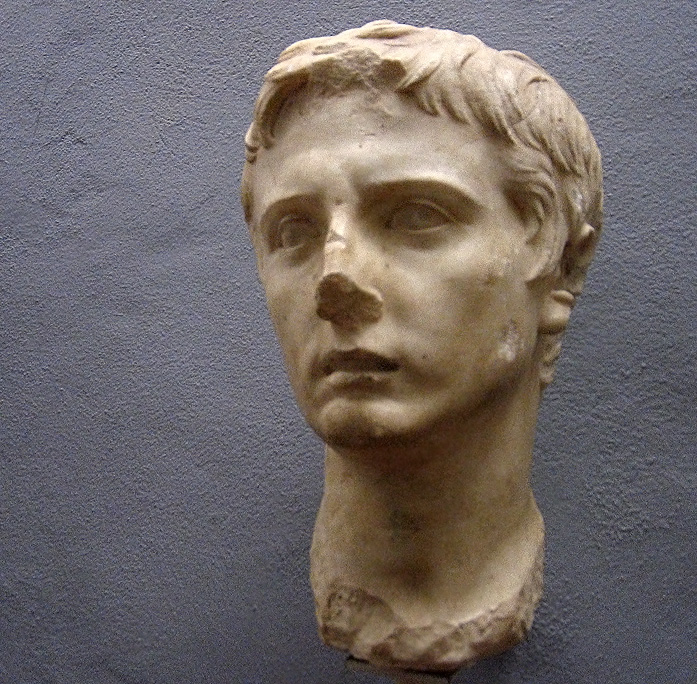 Caligula.  <a href=http://tinyurl.com/5sjxdd target=_blank><u>Guarnacci Etruscan Museum</u></a>