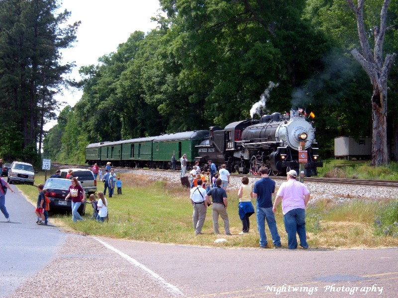  T&NO 745 at Calhoun