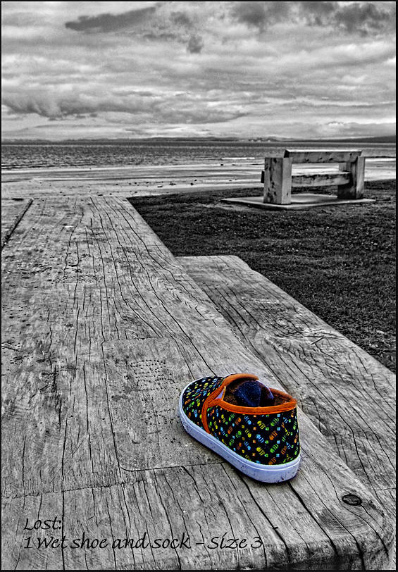 Colourful Lost Shoe